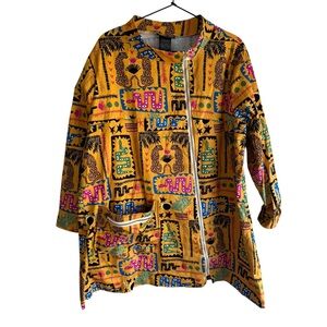 Nooworks Art Teacher Tunic Shirt Dress Desert Disaster Print